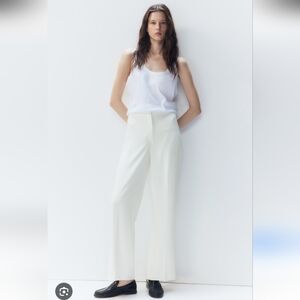 NWT H&M White Women's Trousers Size 12